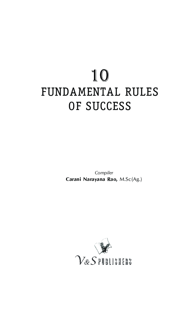 10 Fundamental Rules Of Success - Page 2