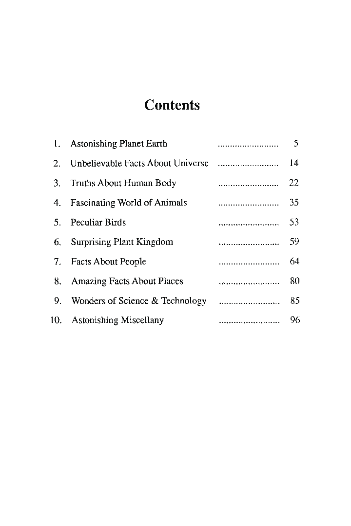 501 Astonishing Facts - Page 5