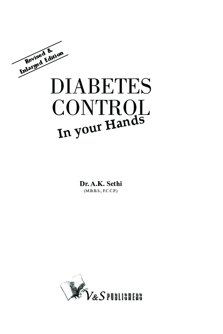 Diabetes Control In Your Hands - Page 2