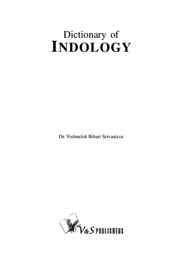Dictionary Of Indology - Page 2