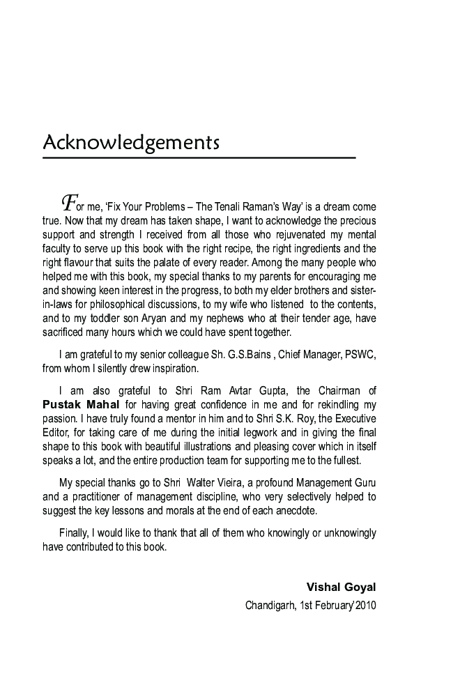 Fix Your Problems - The Tenali Raman Way - Page 5