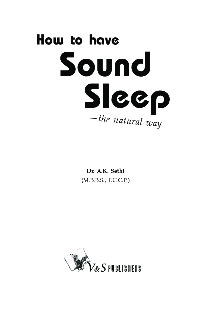 How To Have Sound Sleep - The Natural Way - Page 2