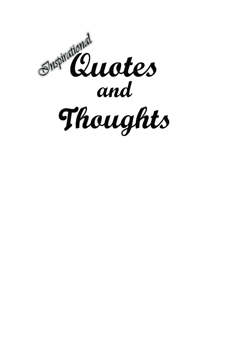 Inspirational Quotes And Thoughts - Page 2