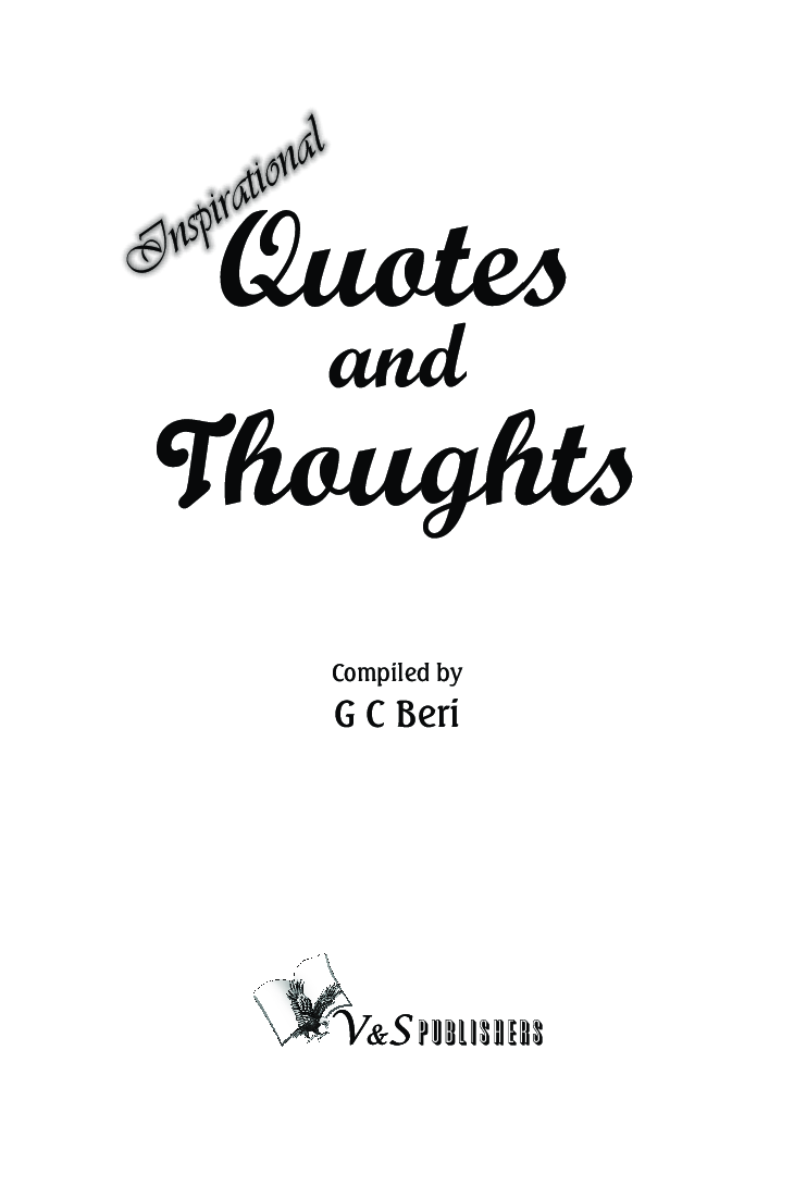 Inspirational Quotes And Thoughts - Page 4