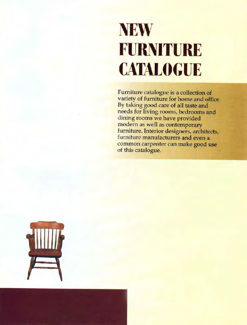 New Furniture Catalogue - Page 2