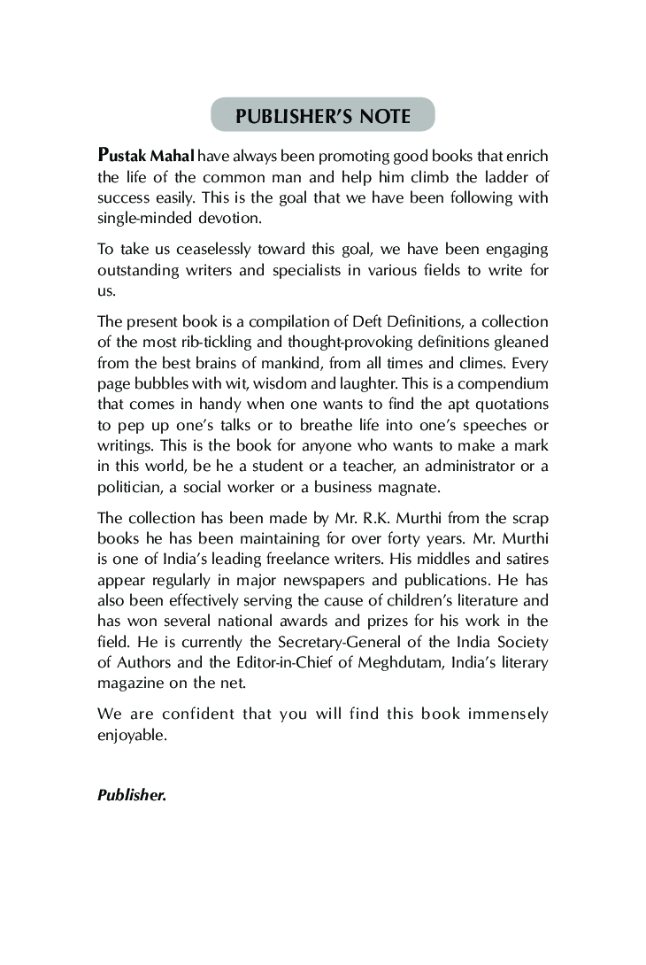 Over 700 Witty & Humorous Definitions - Page 4