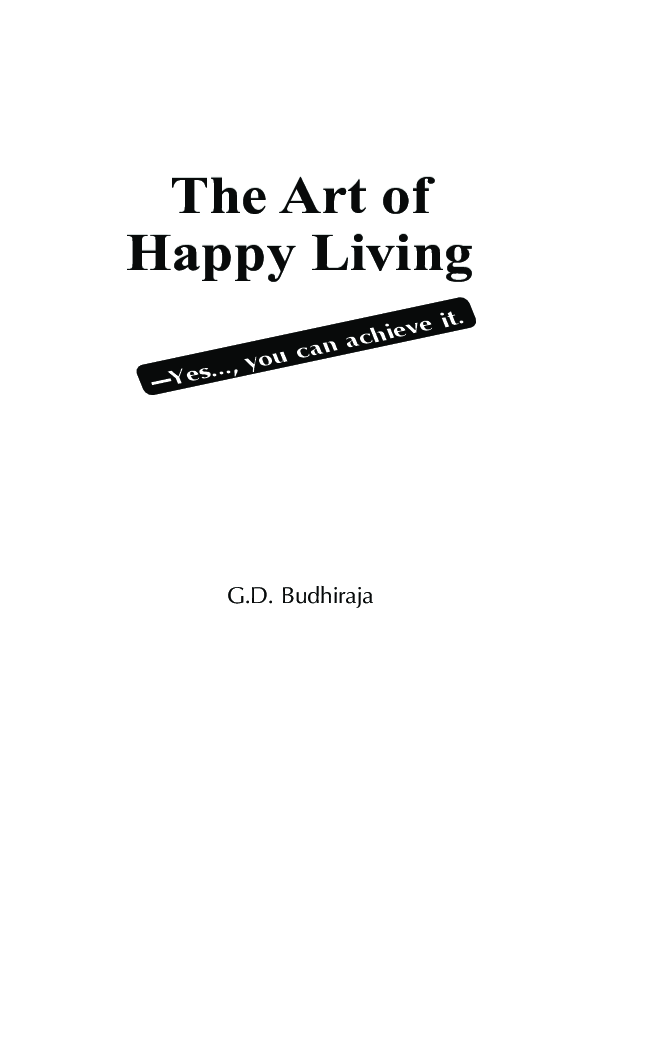 The Art Of Happy Living - Page 2