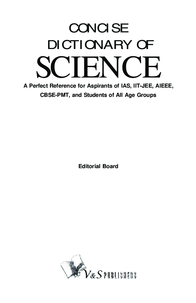 Concise Dictionary Of Science - Page 2