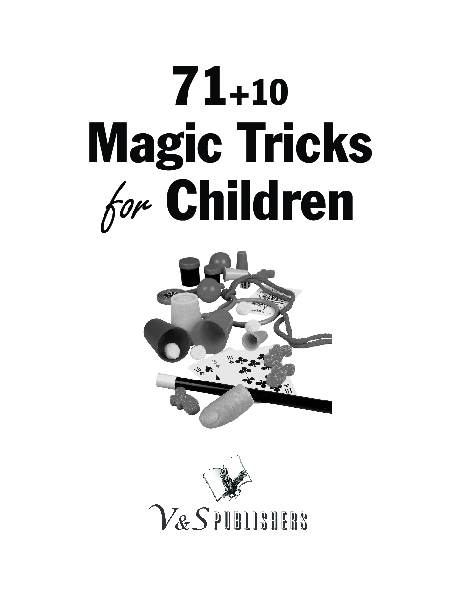 71 + 10 Magic Tricks For Children - Page 2