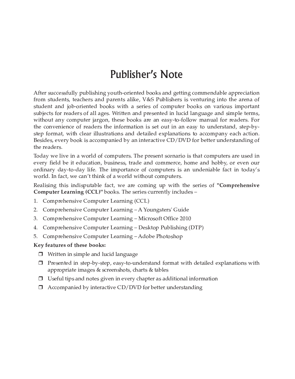 Comprehensive Computer Learning - Page 4