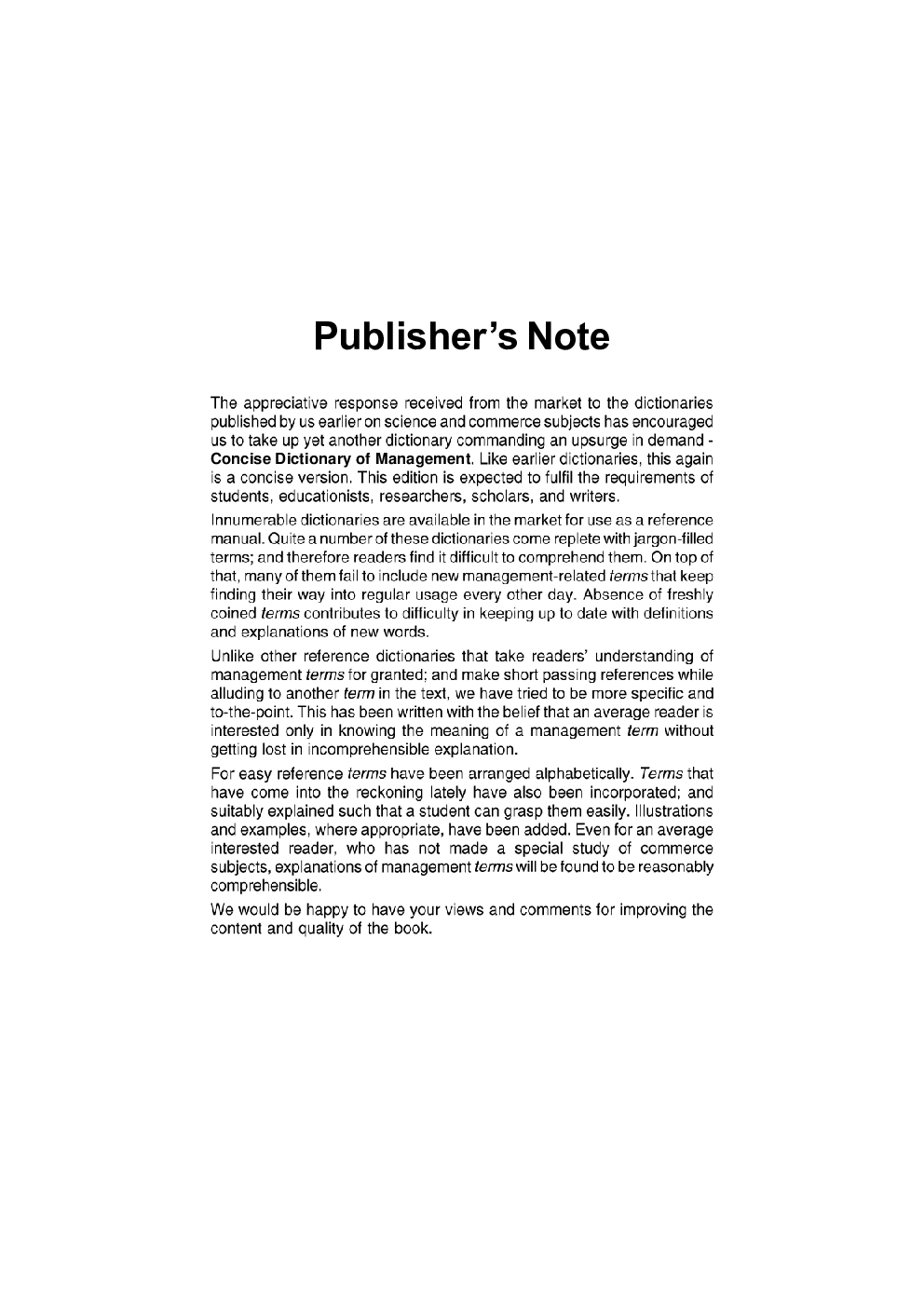 Concise Dictionary Of Management  - Page 4