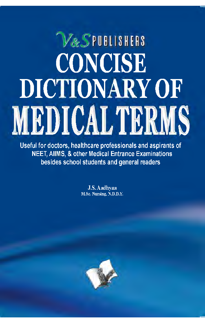 Concise Dictionary Of Medical Terms - Page 1