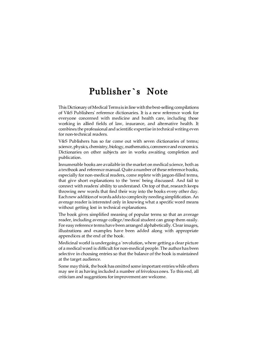 Concise Dictionary Of Medical Terms - Page 5