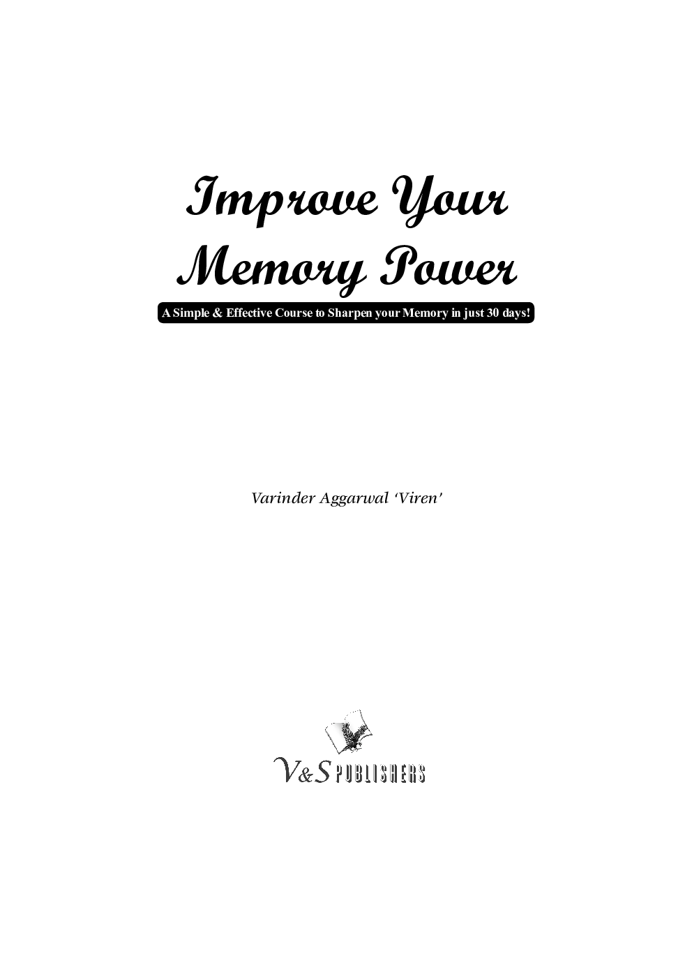 Improve Your Memory Power - Page 2