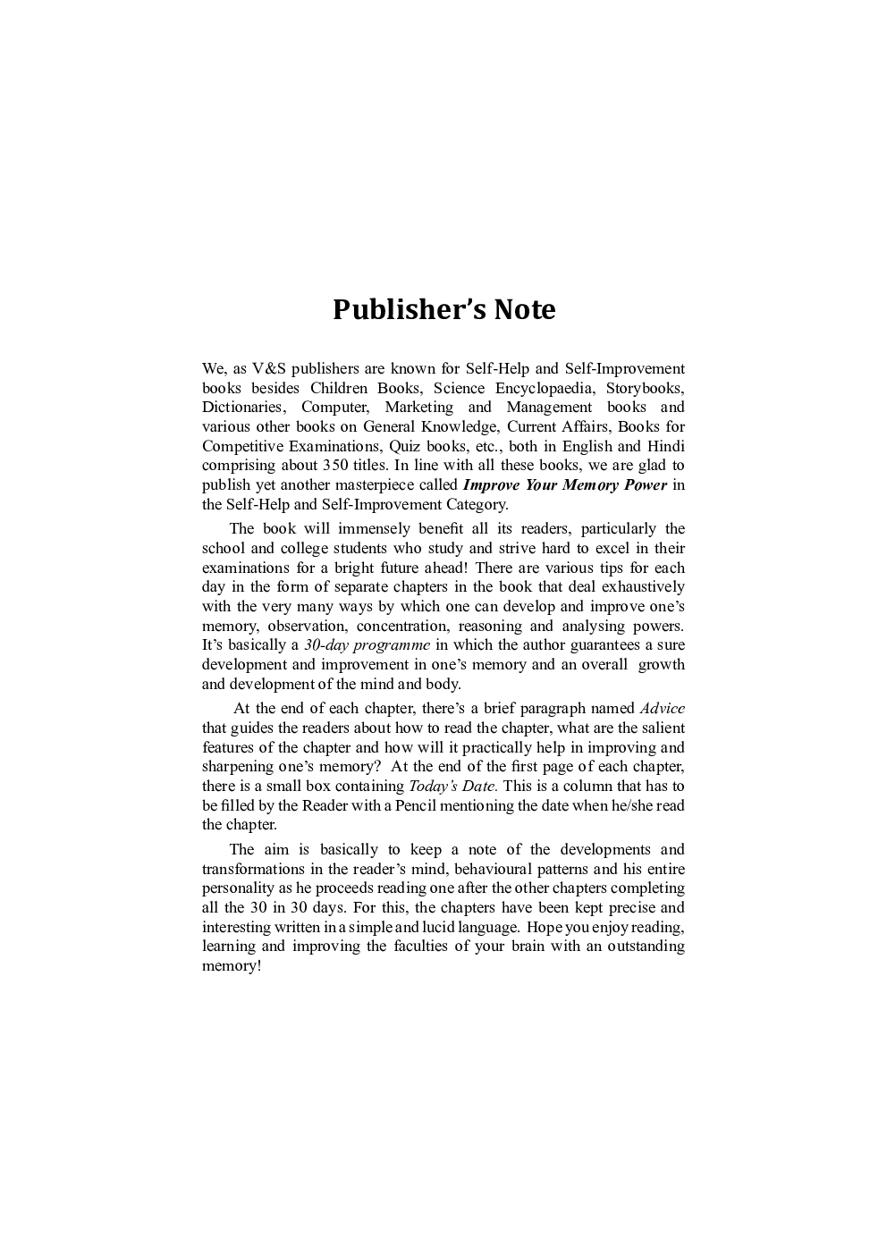 Improve Your Memory Power - Page 4