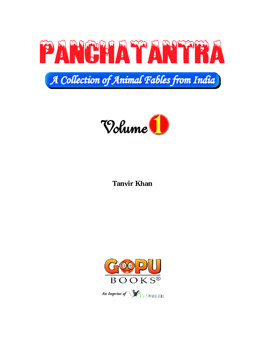 Panchatantra - Volume 1 - Page 2