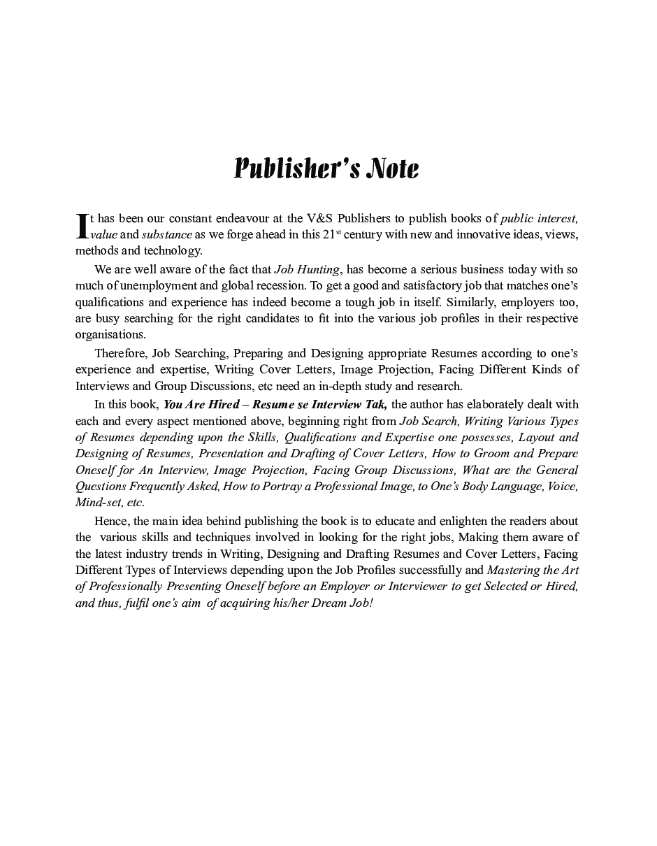 You Are Hired - Resumes Se Interviews Tak - Page 4