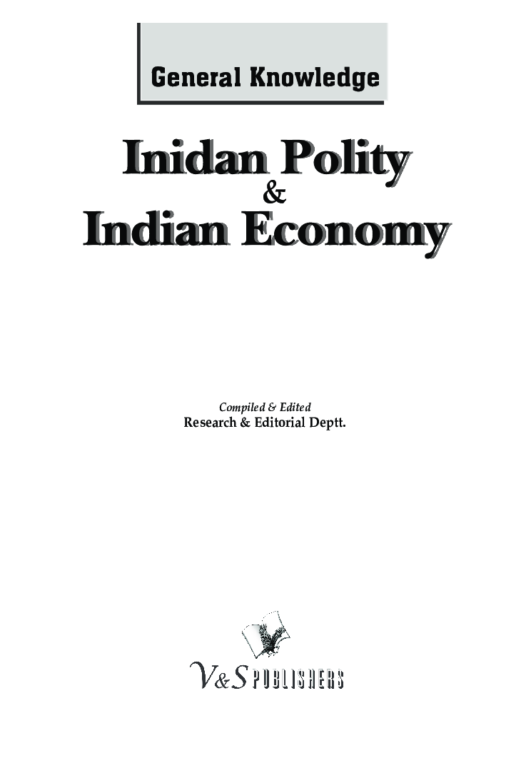 General Knowledge Indian Polity And Economy - Page 2