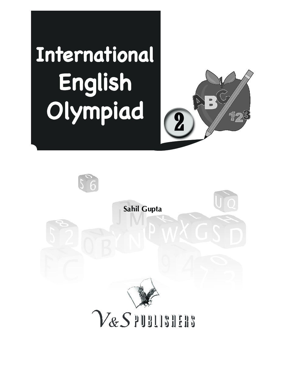 International English Olympiad For Class 2 - Page 2