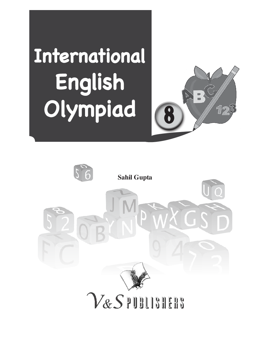 International English Olympiad For Class 8 - Page 2