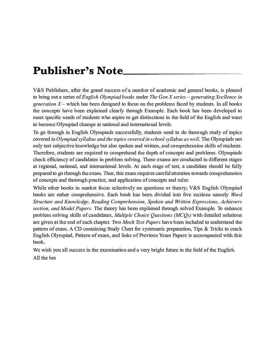 International English Olympiad For Class 9 - Page 4