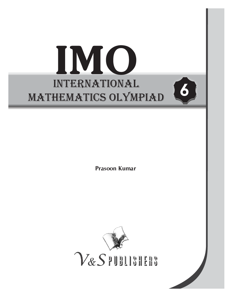International Mathematics Olympiad For Class 6 - Page 2