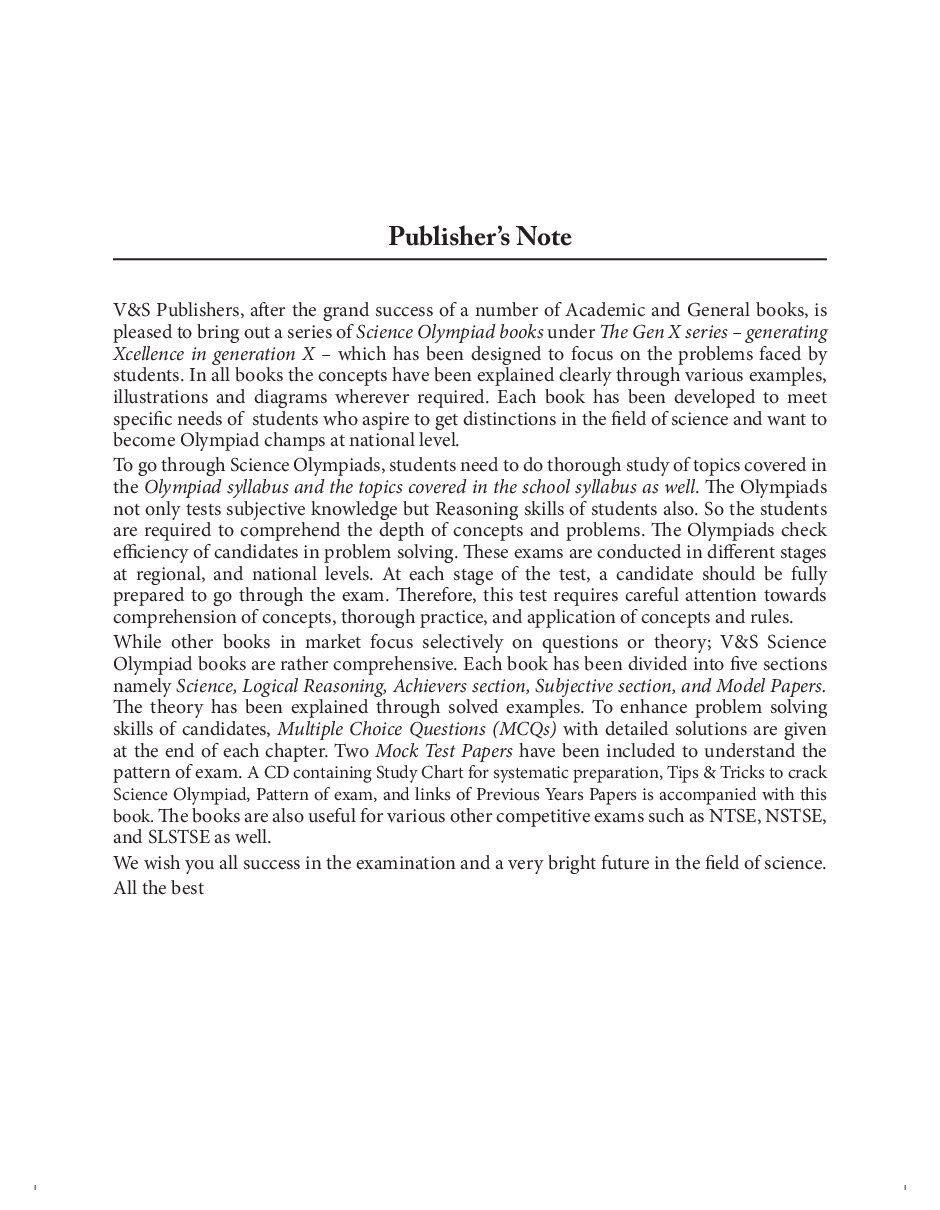 National Science Olympiad For Class 10 - Page 4