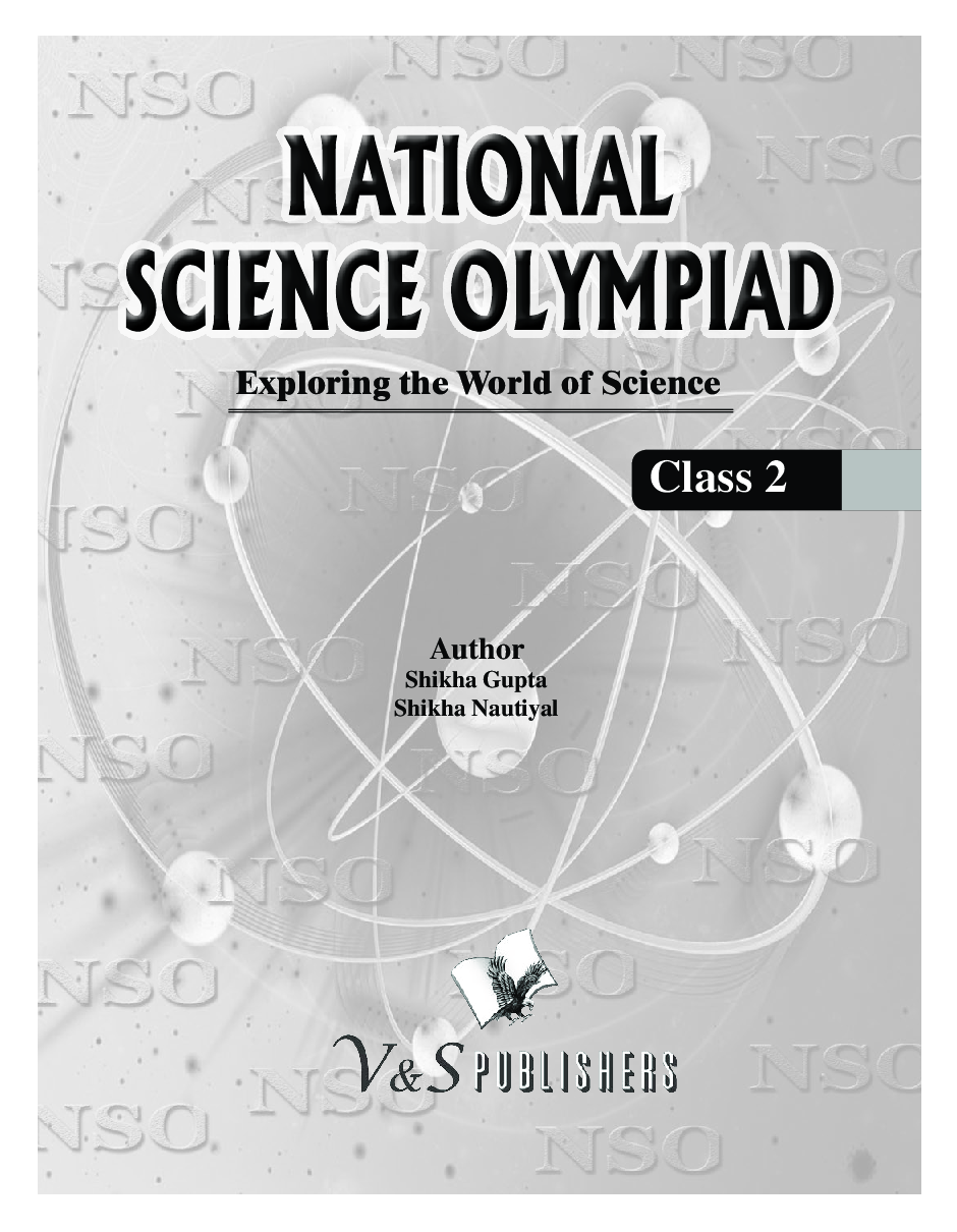 Download Class 2 National Science Olympiad PDF Online by Shikha Gupta