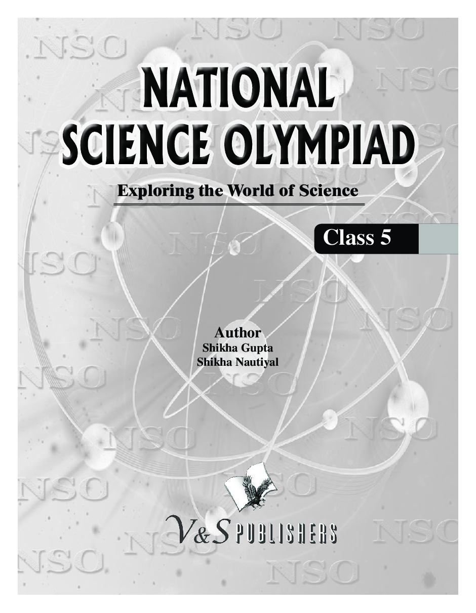 National Science Olympiad For Class 5 - Page 2