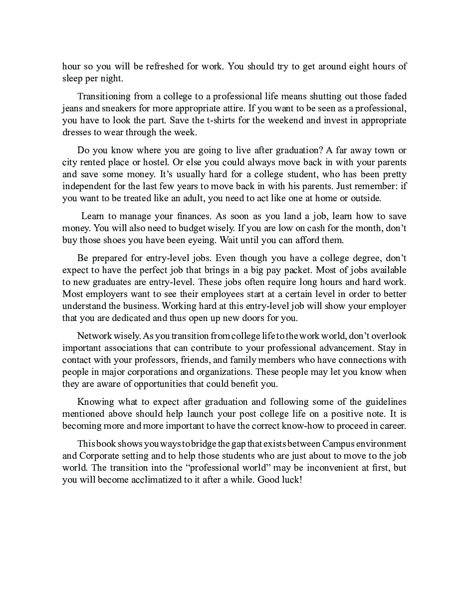 A Complete Guide To Job Placement - Page 5