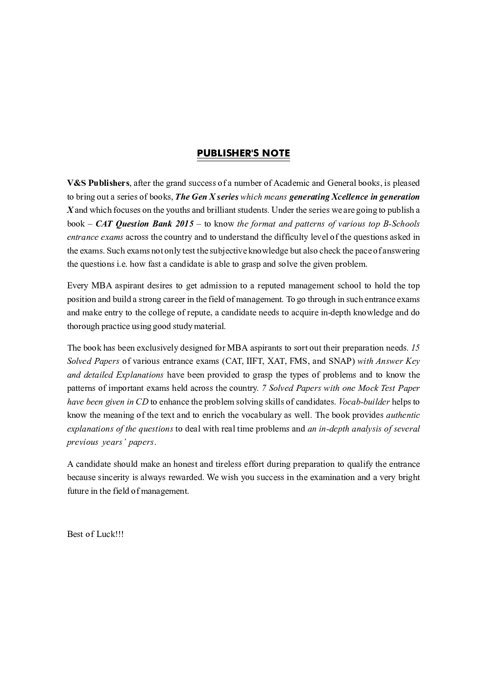 CAT Question Bank - Page 4