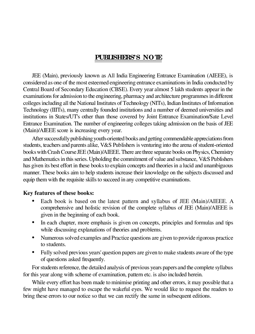Crash Course JEE (Main) / AIEEE - Chemistry - Page 4