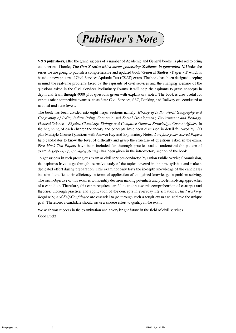 General Studies Paper I  - Page 4