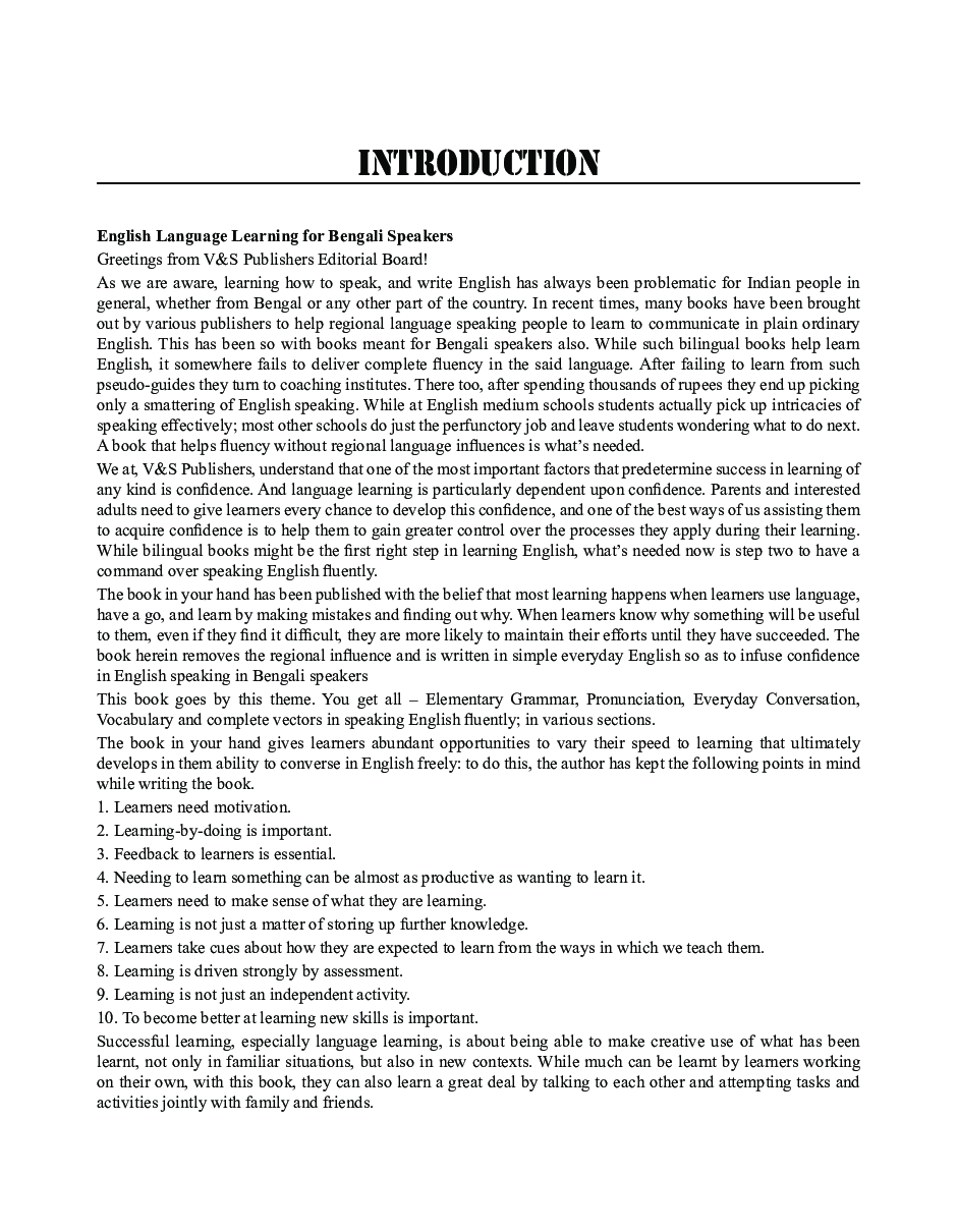 Spoken English For Bangali Speakers - Page 5