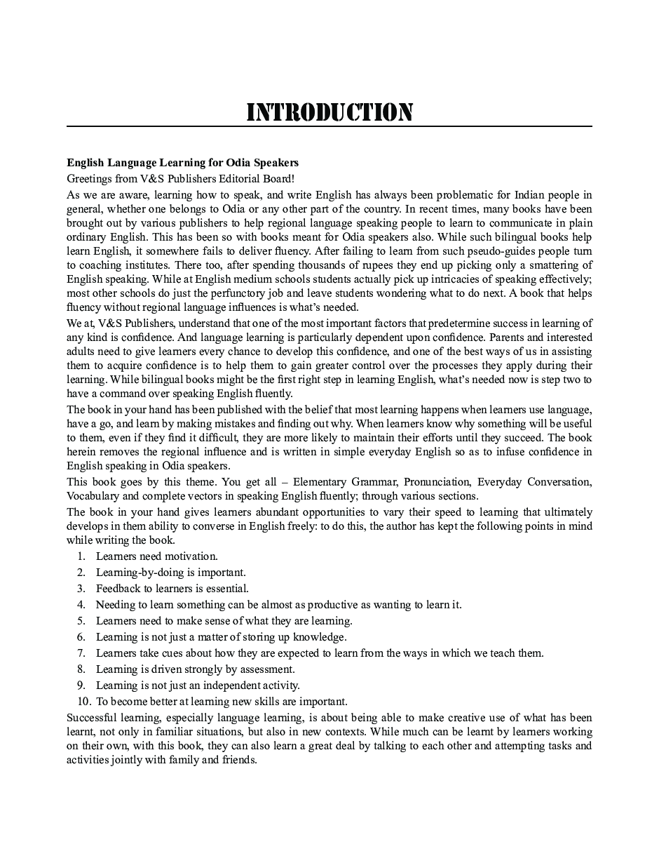 Spoken English For Odia Speakers - Page 5