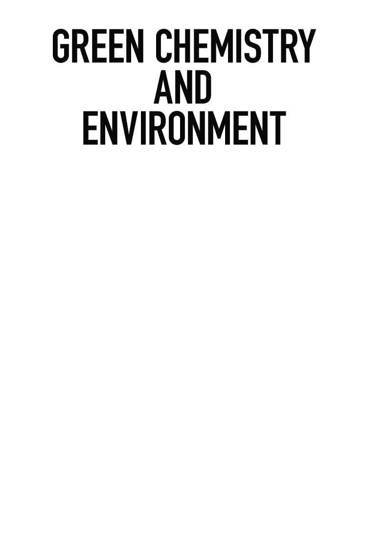 Green Chemistry And Environment   - Page 2