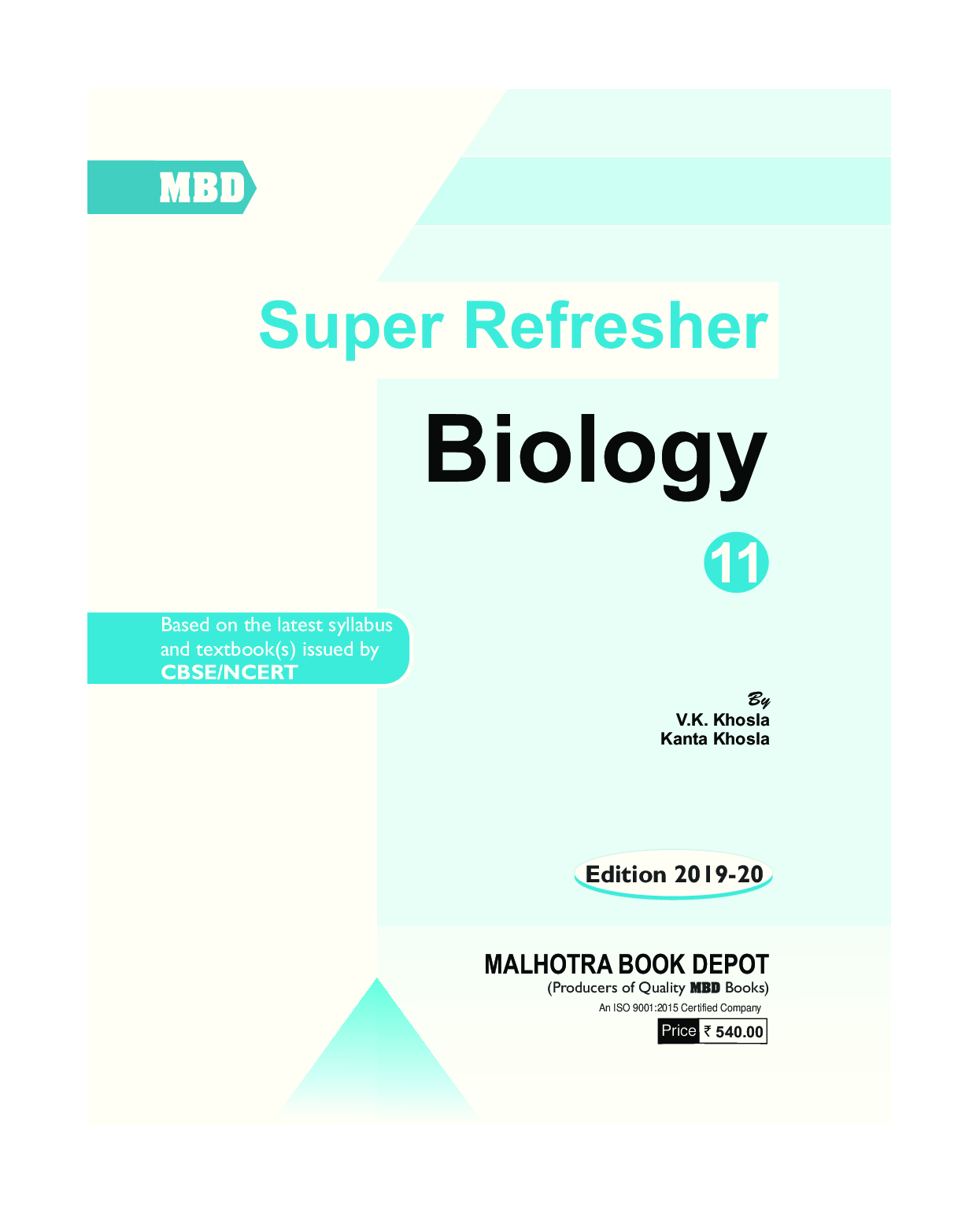 MBD Super Refresher Biology Class - XI For 2020 Exam - Page 2