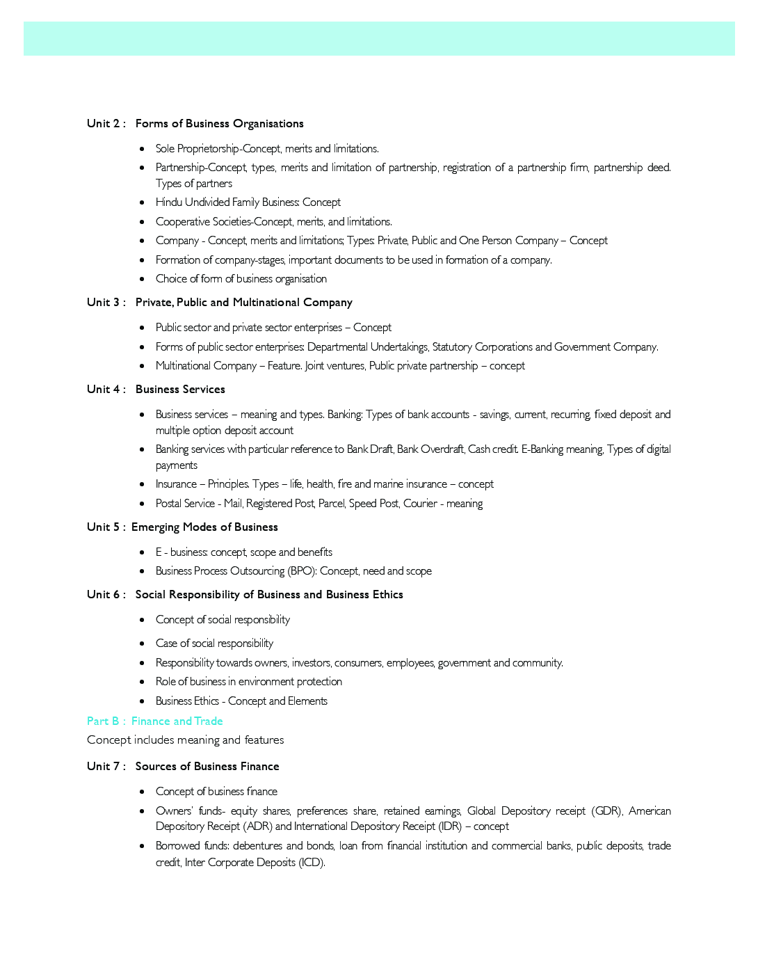 MBD Super Refresher Business Studies Class - XI For 2020 Exam - Page 5