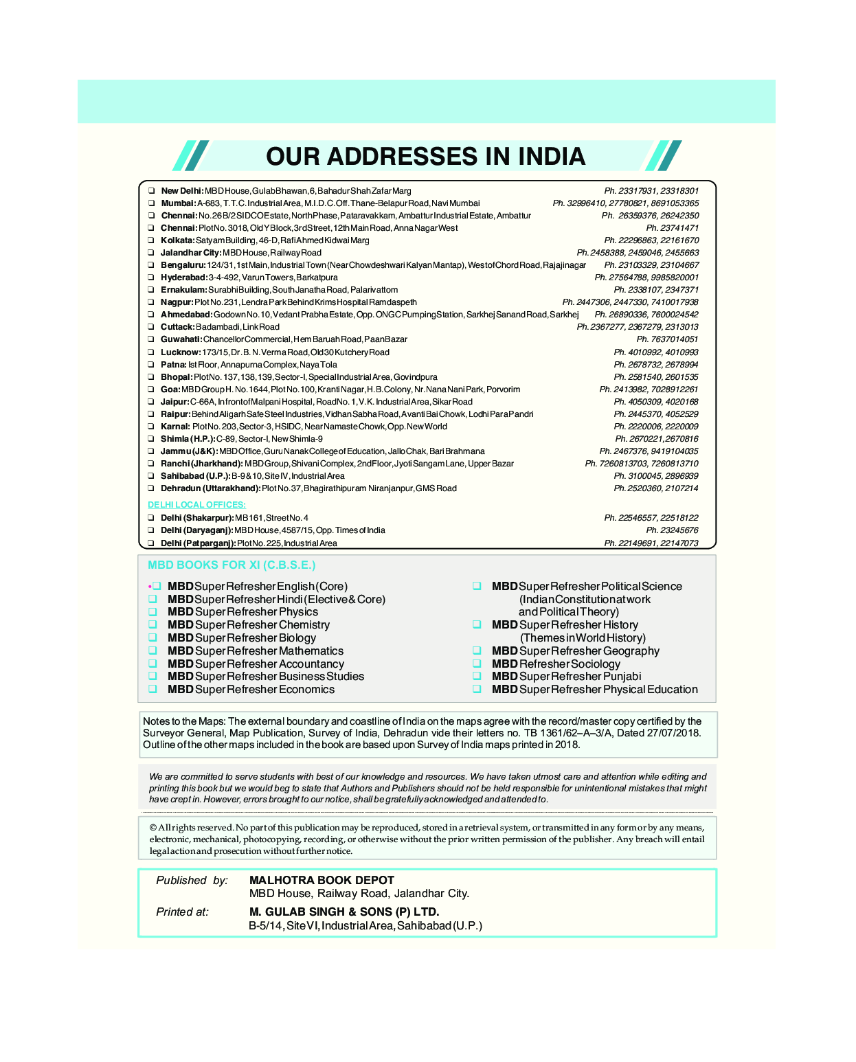 MBD Super Refresher इतिहास Class - XI For 2020 Exam - Page 3