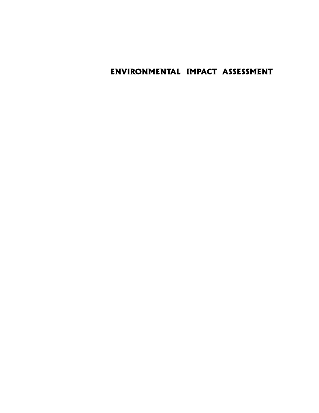 Environmental Impact Assessment  - Page 3