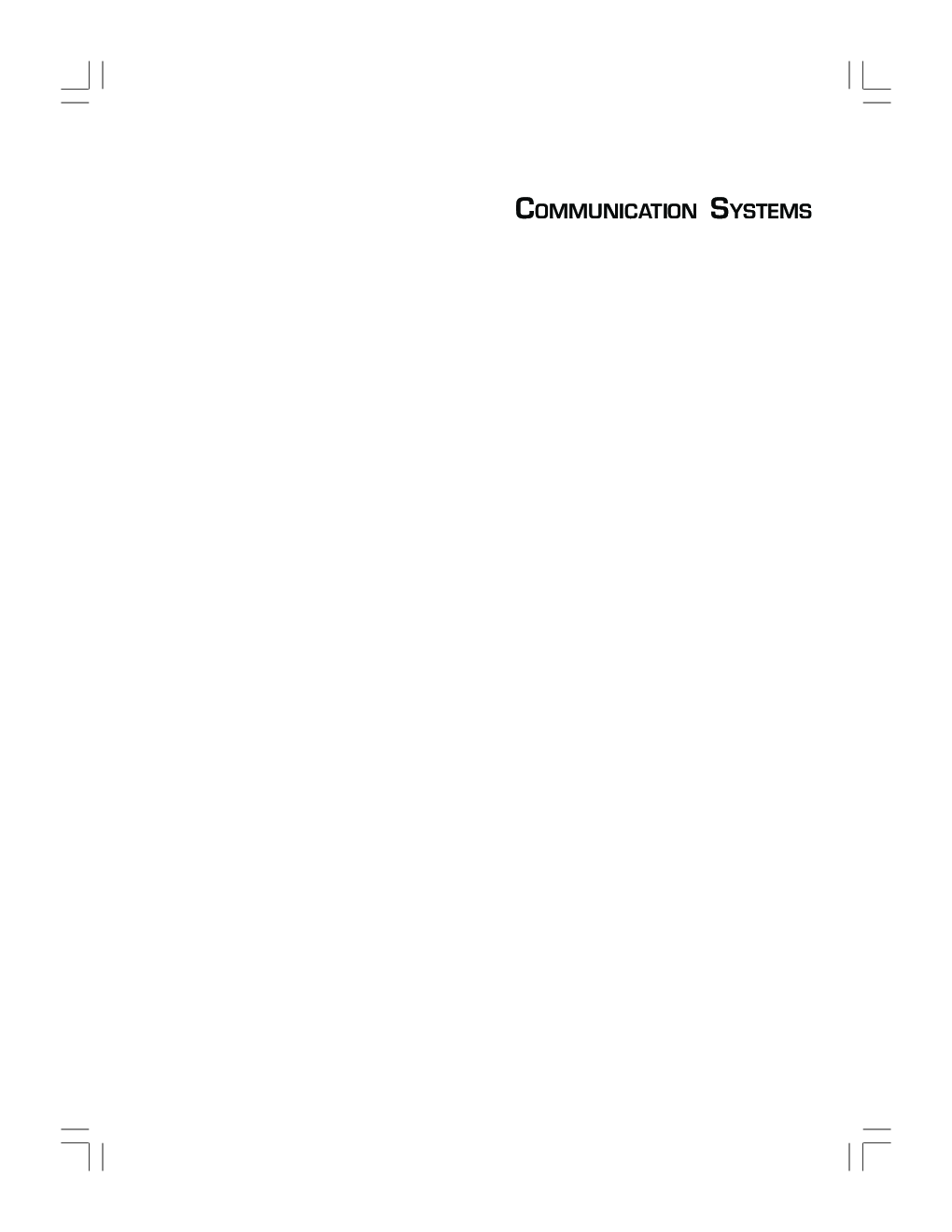 Communication Systems - Page 3