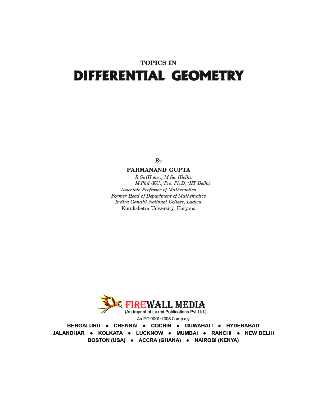 basic differential geometry basic differential geometry
