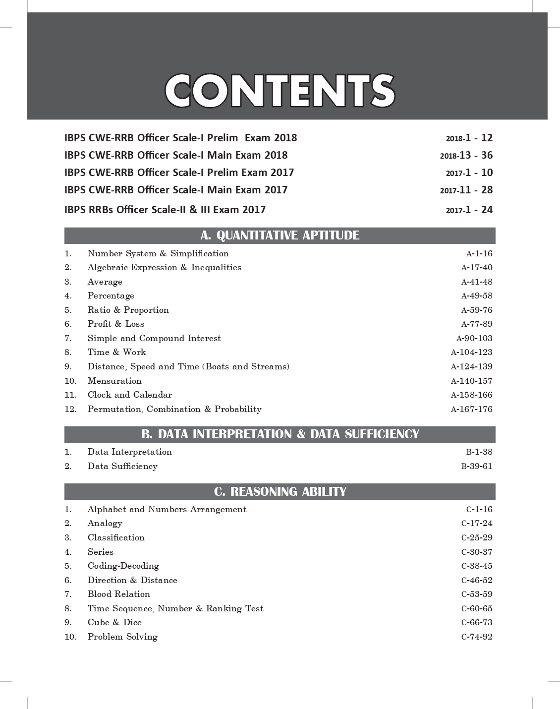IBPS RRB Guide For Officer Scale 1 (Preliminary & Main) 2 & 3 Exam 6th Edition - Page 4