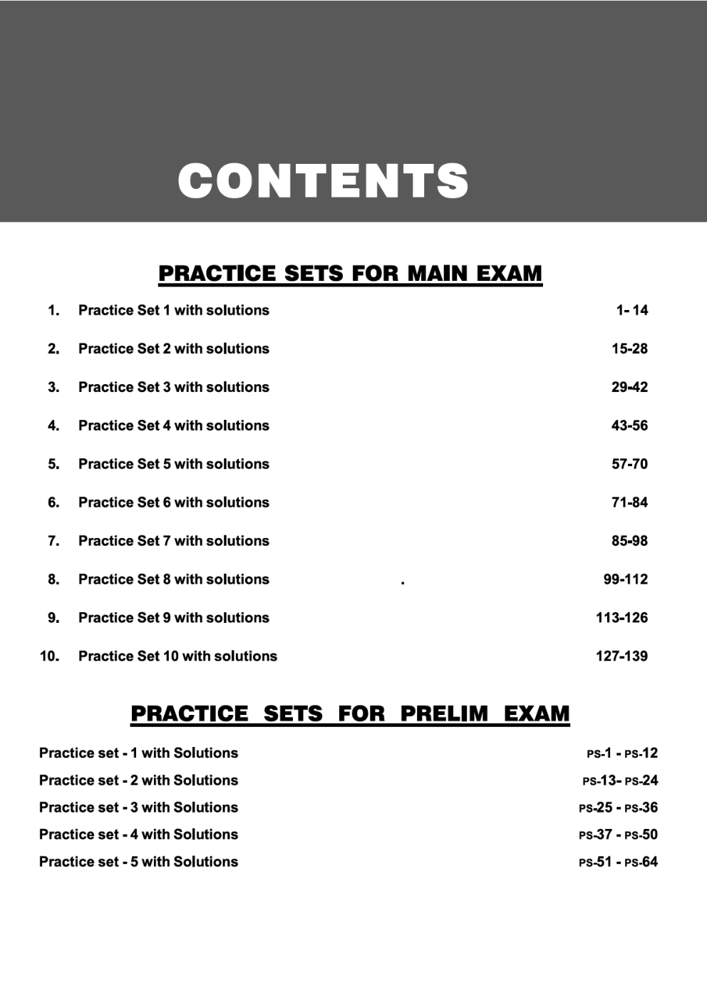 15 Solved Papers & 20 Practice Sets For SBI Clerk Preliminary & Main Exam 7th Edition  - Page 4