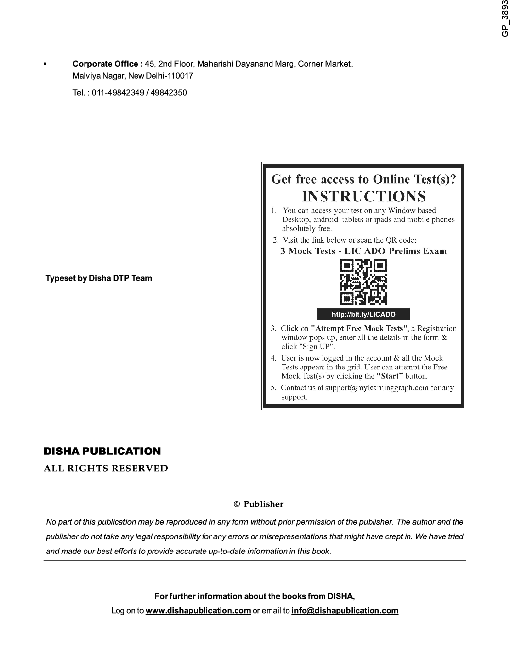 Guide To LIC ADO (Apprentice Development Officers) Preliminary Exam 2019 - Page 3