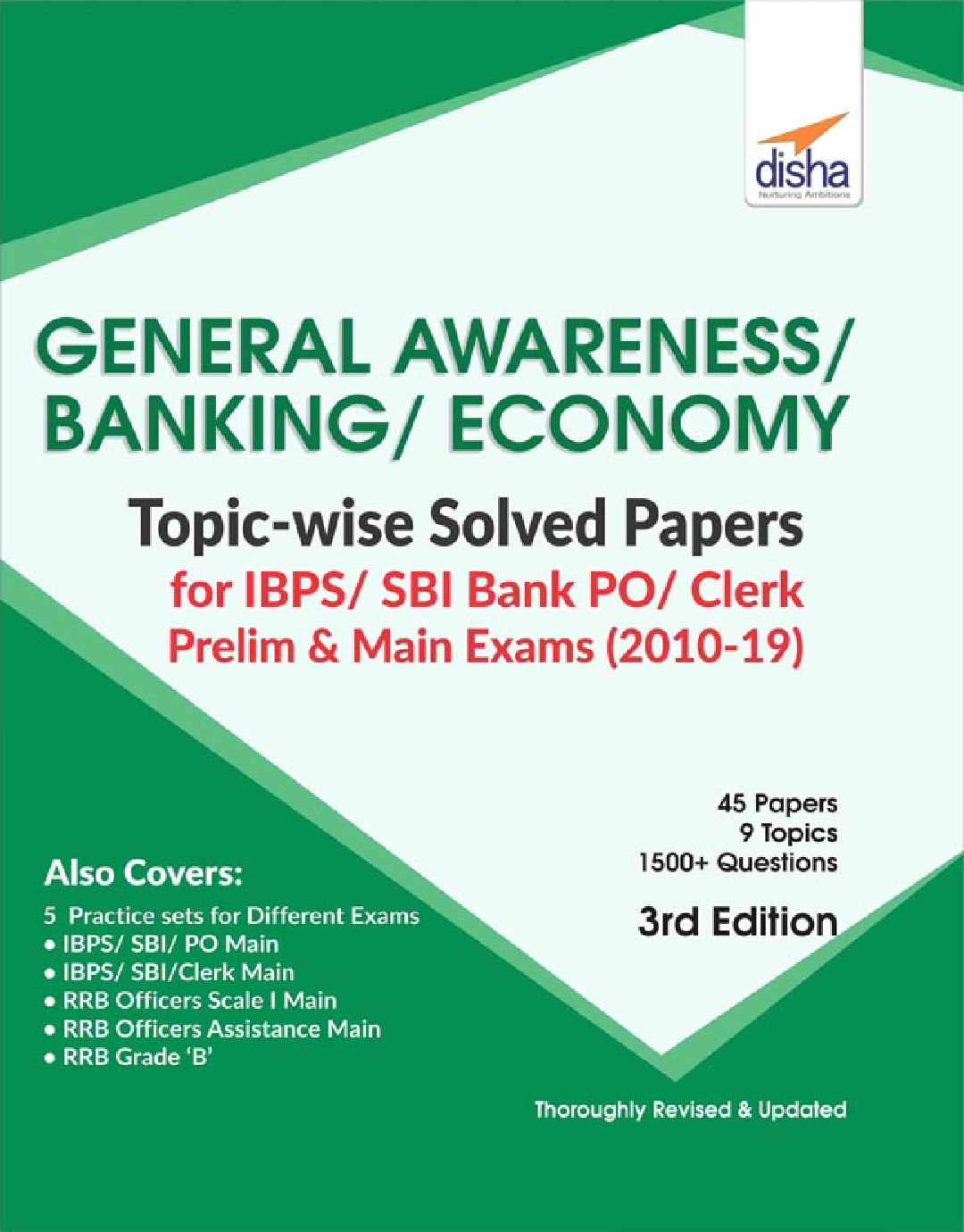 General Awareness, Banking & Economy Topicwise Solved Papers For IBPS/ SBI Bank PO/ Clerk Prelim & Main Exam (2010-19) 3rd Edition - Page 1