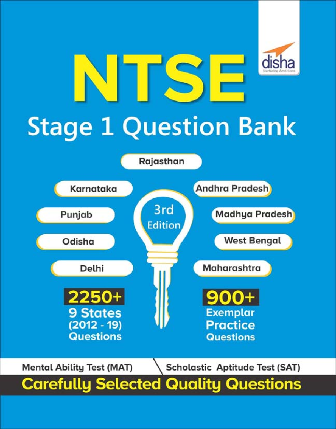 NTSE Stage 1 Question Bank - 9 States Past (2012-19) + Practice Question Bank 3rd Edition - Page 1