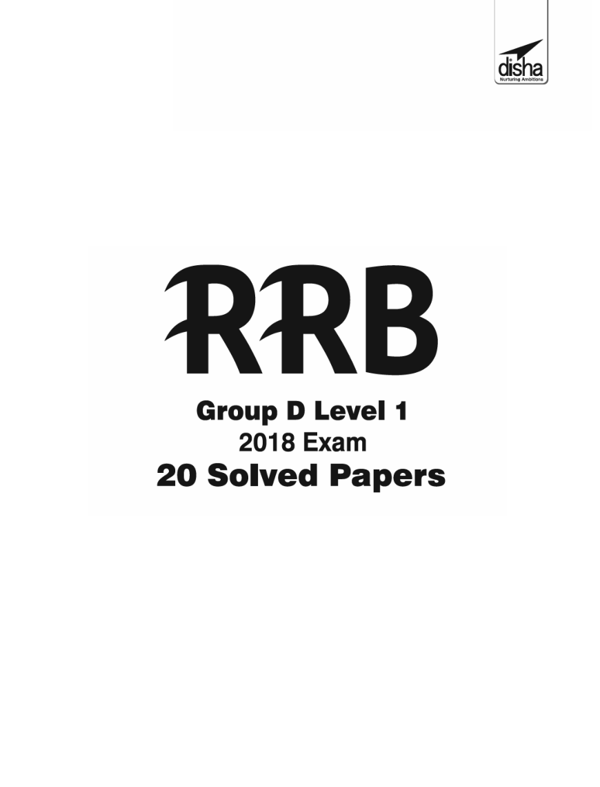 RRB Group D Level 1 2018 Exam 20 Solved Papers   - Page 2