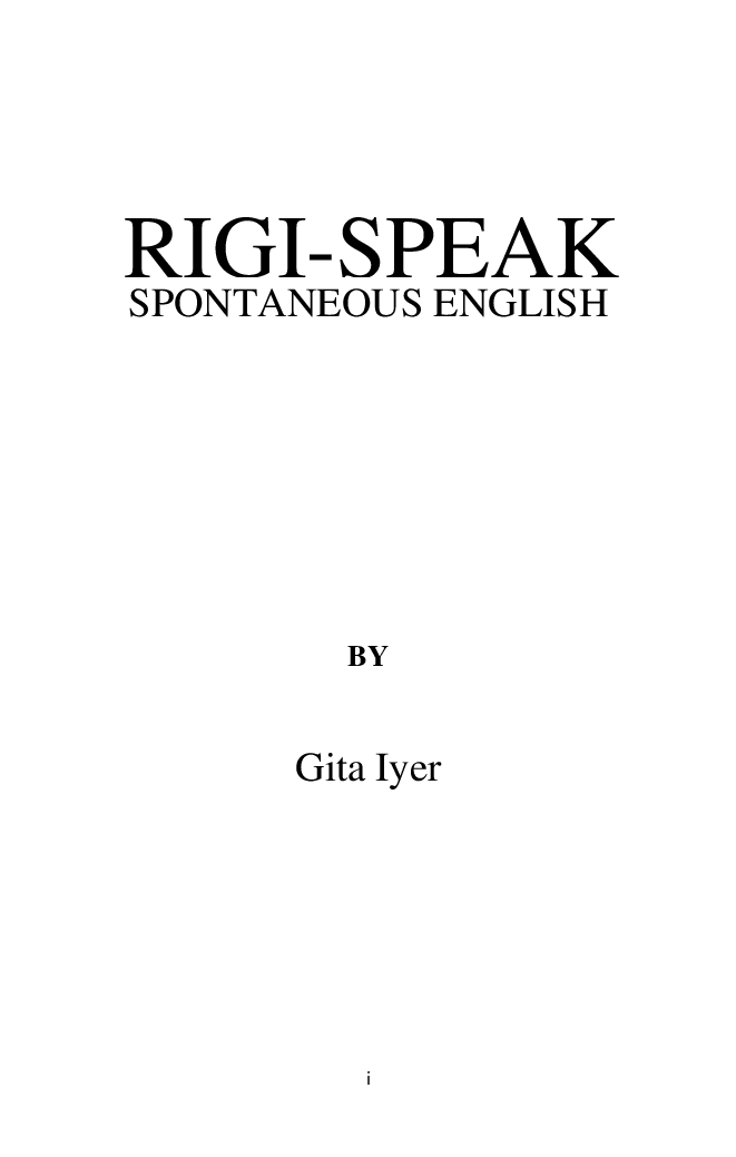 Rigi Speak Spontaneous English - Page 2