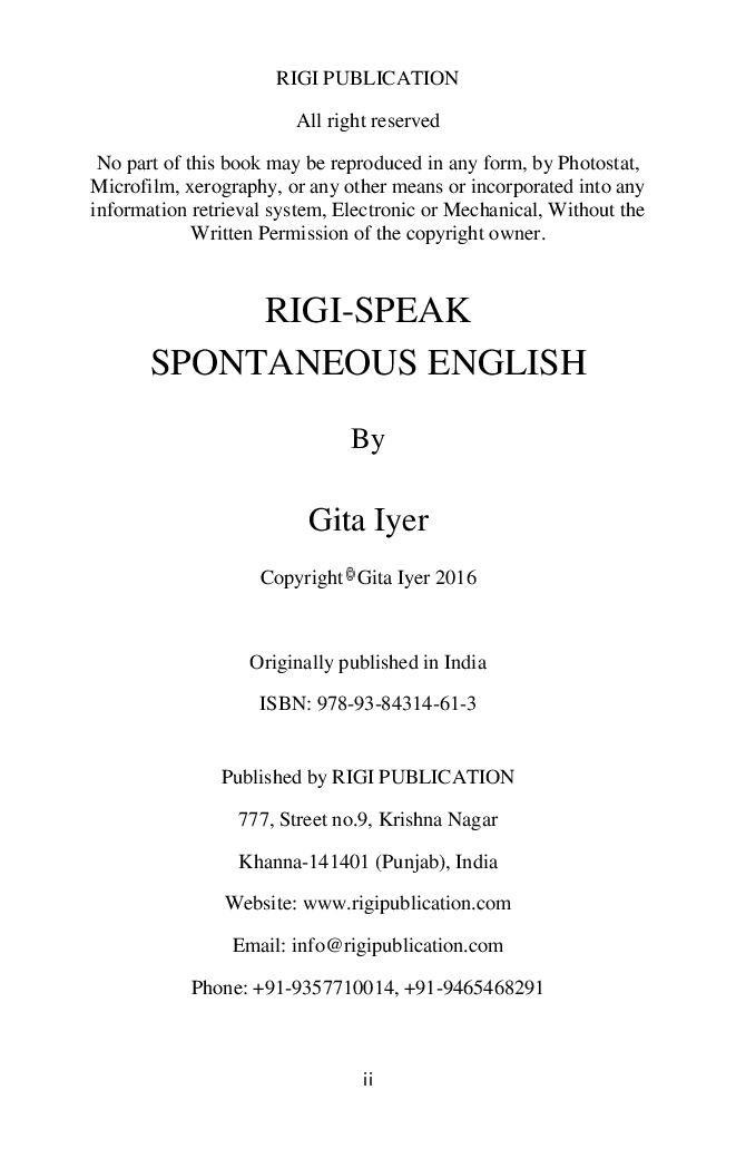 Rigi Speak Spontaneous English - Page 3